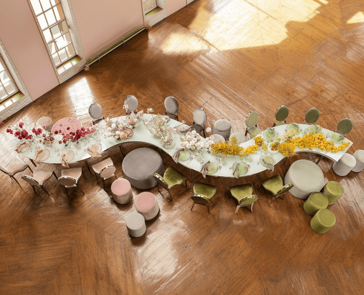 Soft gradient at wave table